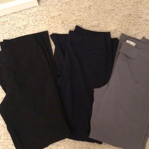 3 Pair of Worthington Dress pants 8-10 Long!